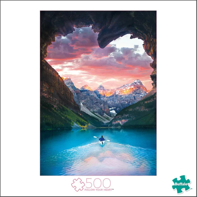 buffalo-games-follow-your-heart-puzzle-500-teile-kajak image 1