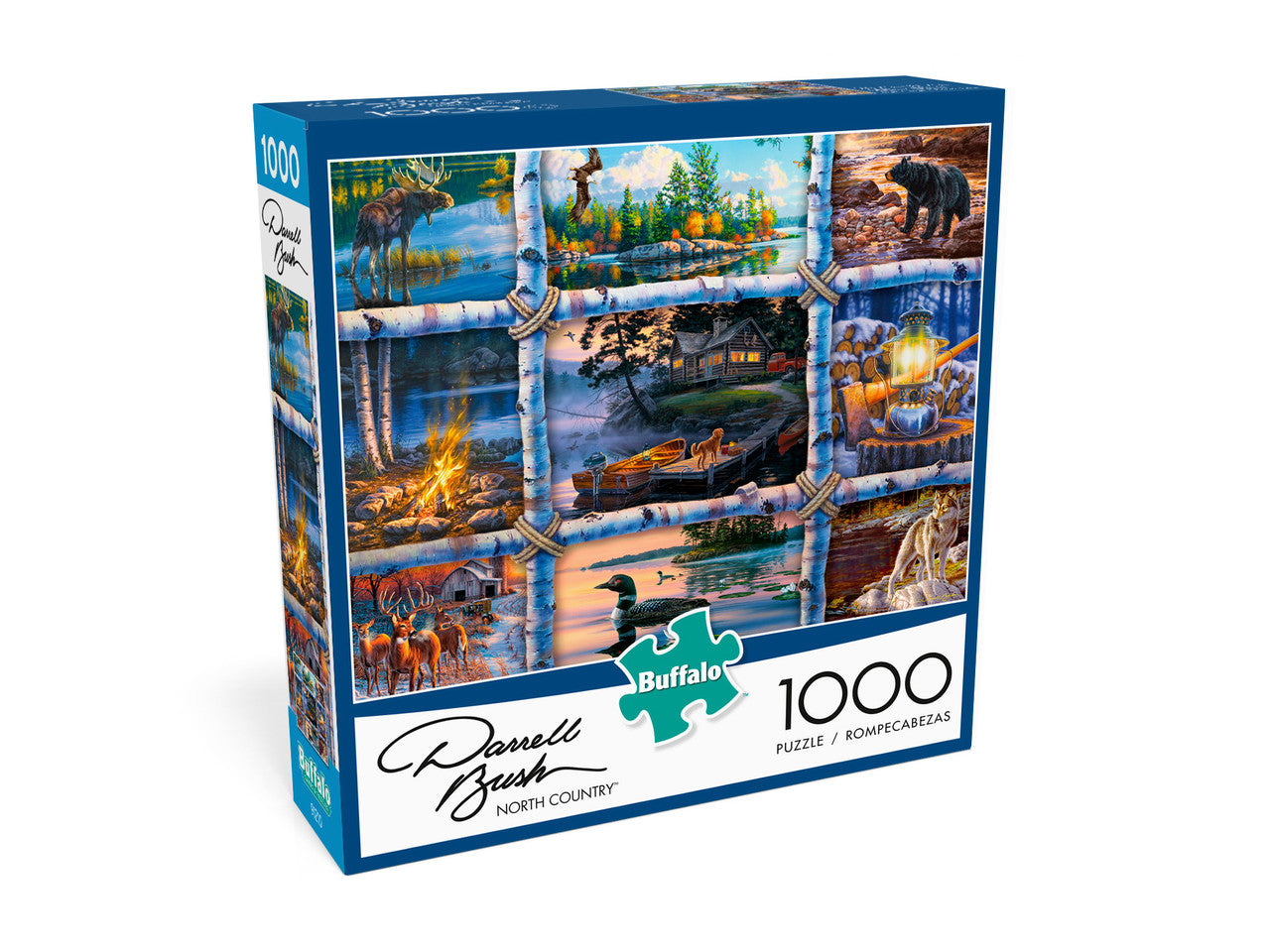 buffalo-games-darrell-bush-north-country-puzzle-1000-teile-tiere image 4