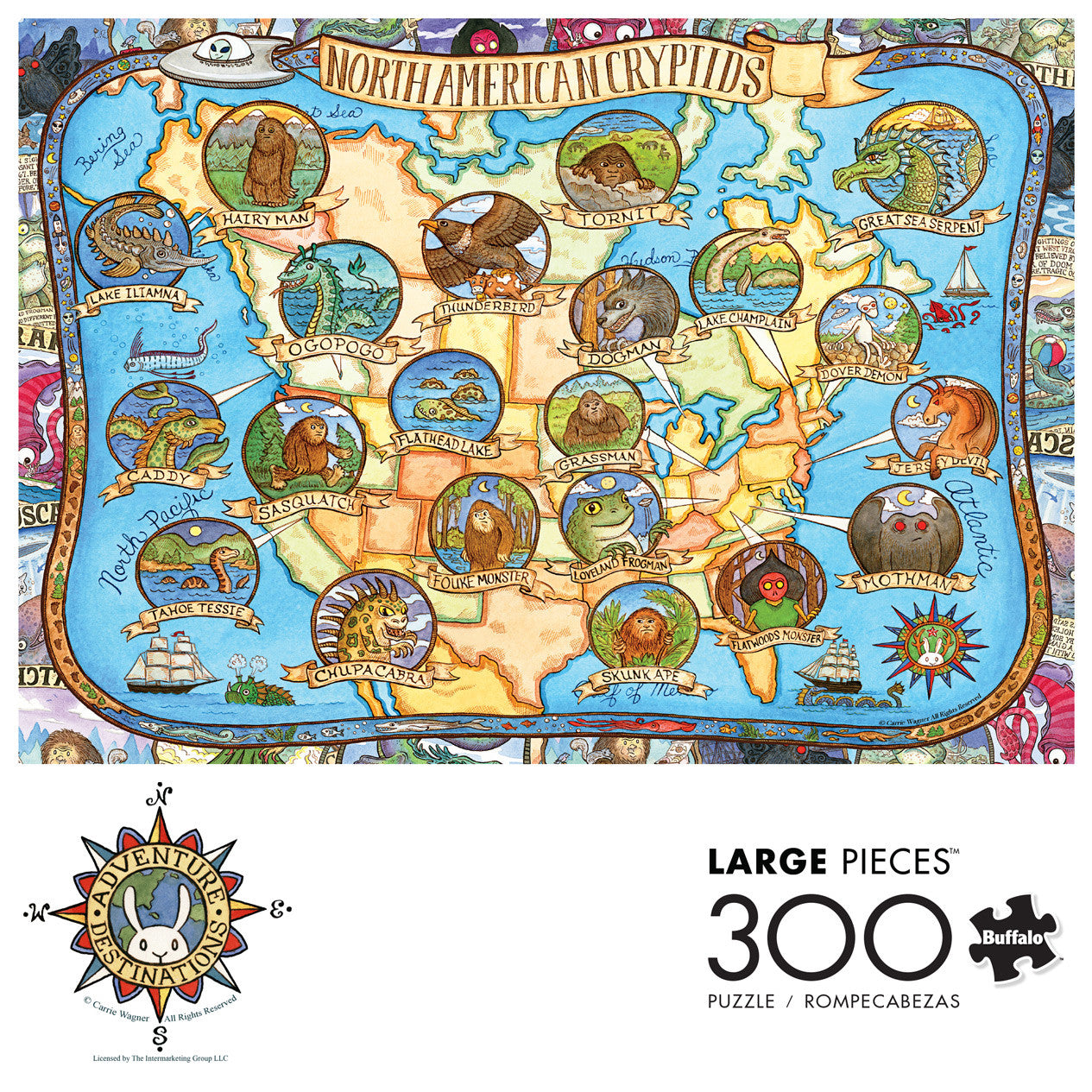 buffalo-games-cryptids-of-north-america-puzzle-300-teile-gro image 4