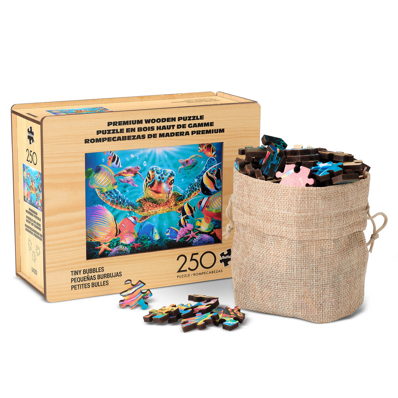 buffalo-games-tiny-bubbles-holzpuzzle-250-teile-standard image 1