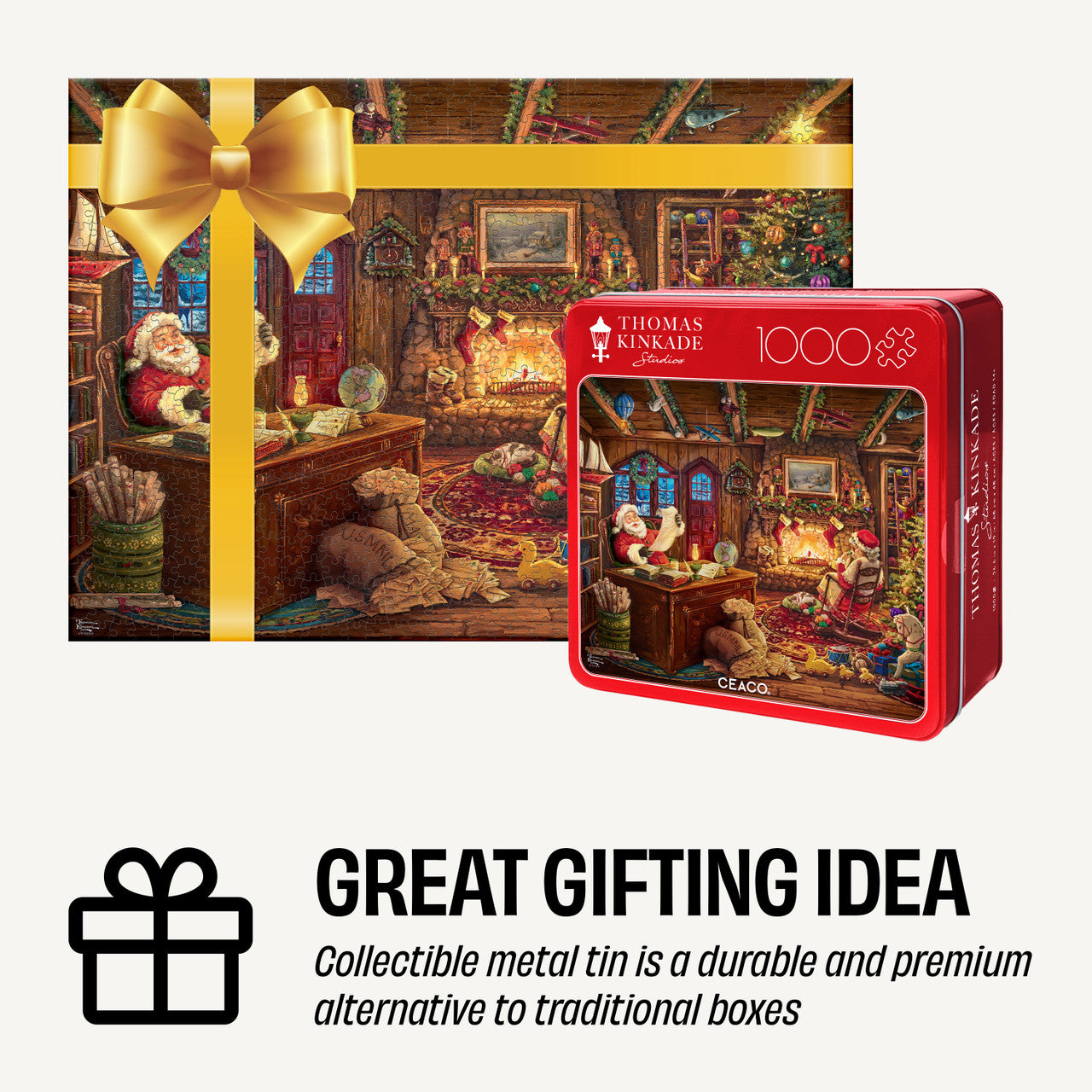 buffalo-games-santa-puzzle-1000-teile-weihnachten-dose image 2