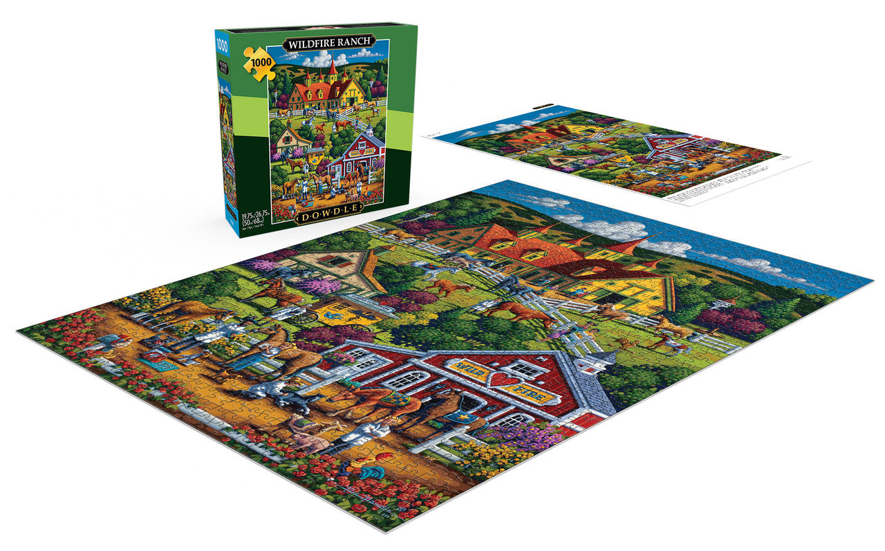 buffalo-games-wildfire-ranch-1000-teile-puzzle-pferde image 4