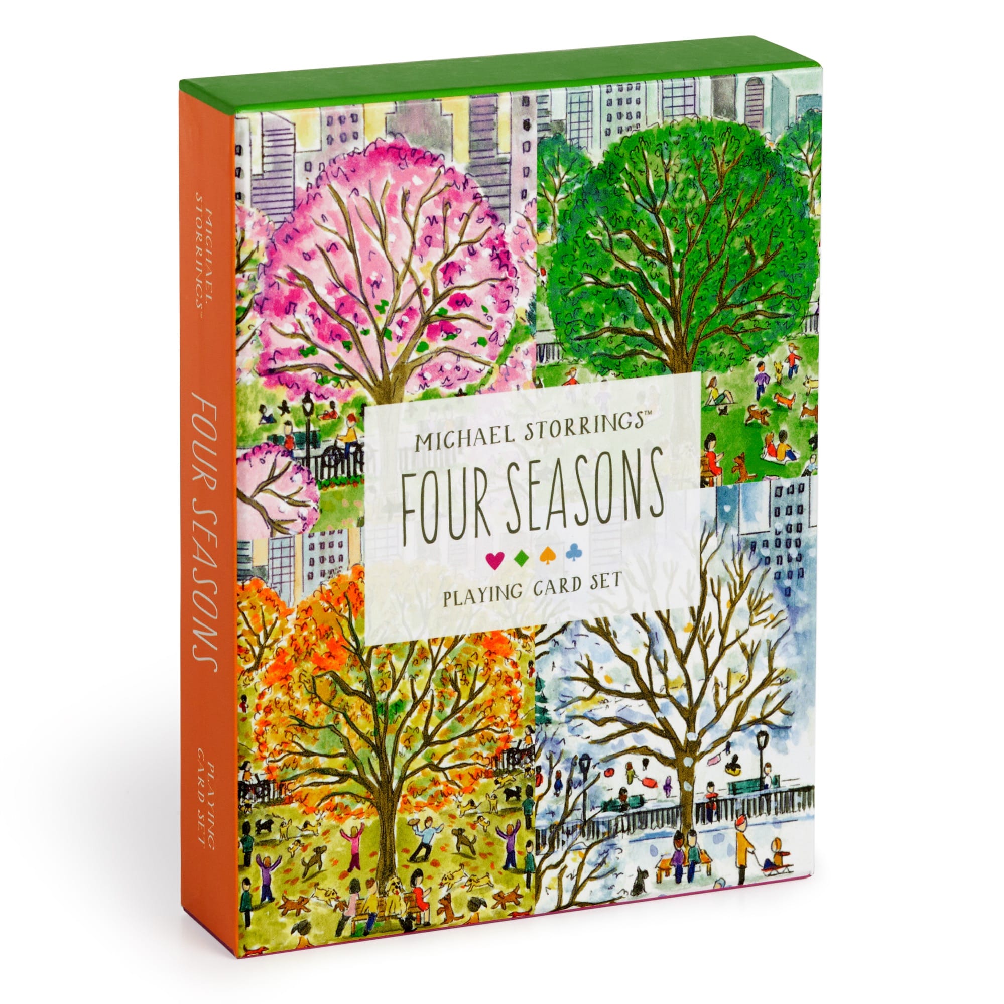 galison-four-seasons-spielkarten-set-2-decks-storrings image 1