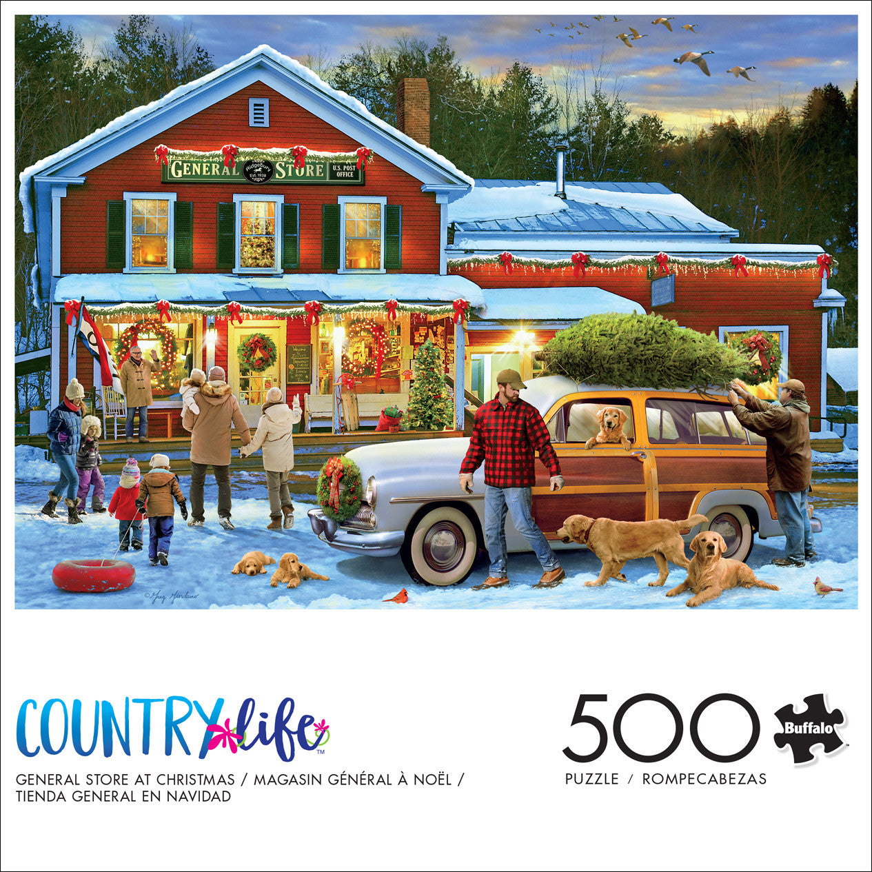 buffalo-games-general-store-puzzle-500-teile-weihnachten image 4