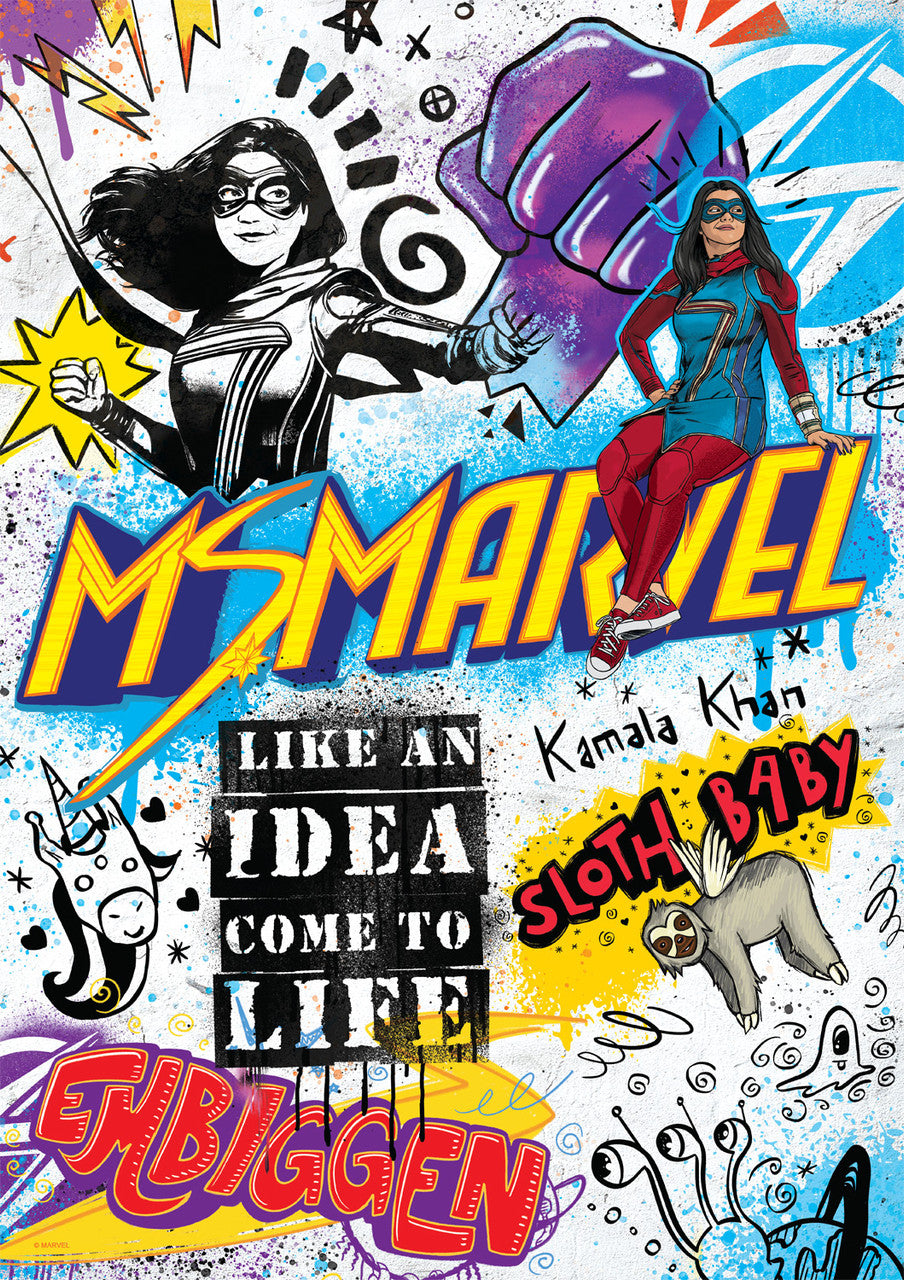 buffalo-games-marvel-ms-marvel-500-teile-puzzle-embiggen image 4