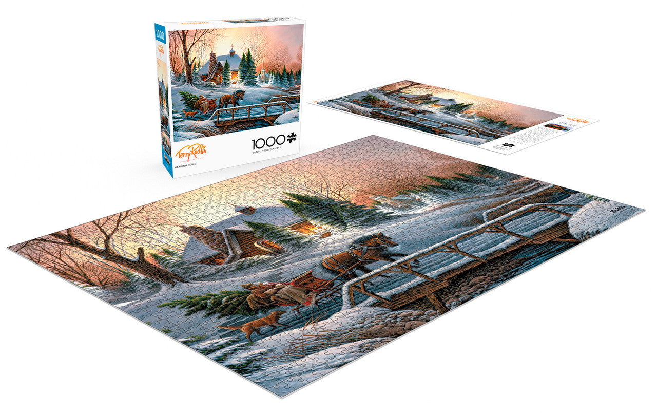 buffalo-games-redlin-heading-home-puzzle-1000-teile-winter image 4