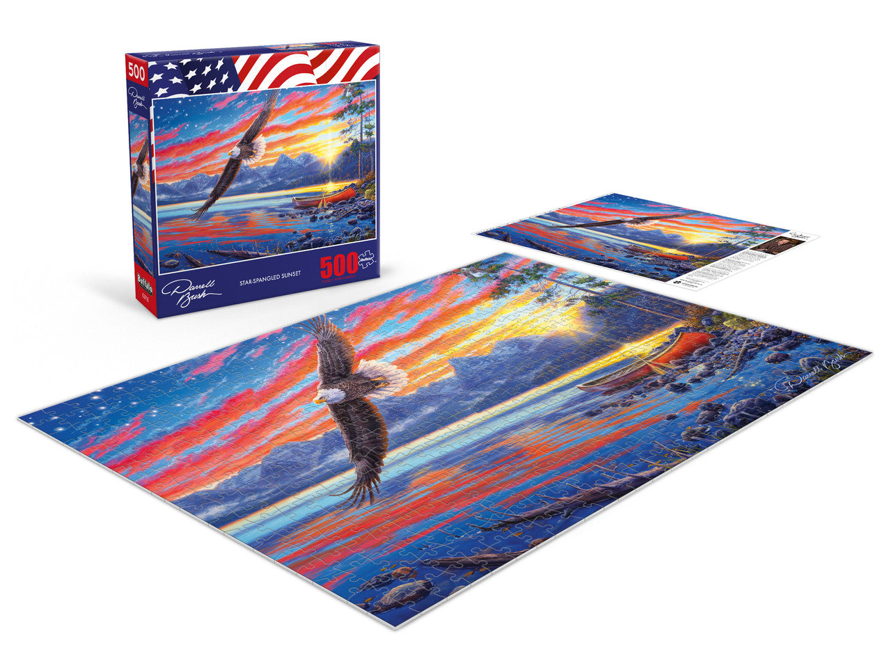 buffalo-games-americana-star-spangled-sunset-puzzle-500-teile image 3