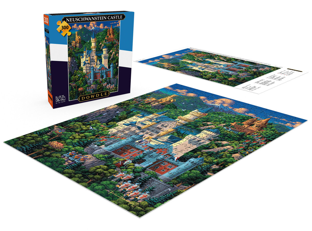 buffalo-games-dowdle-neuschwanstein-puzzle-300-teile image 4
