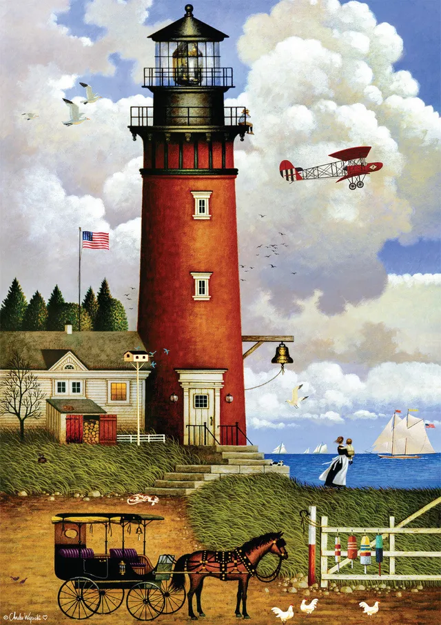 buffalo-games-wysocki-daddy-s-coming-home-300-teile-puzzle image 1