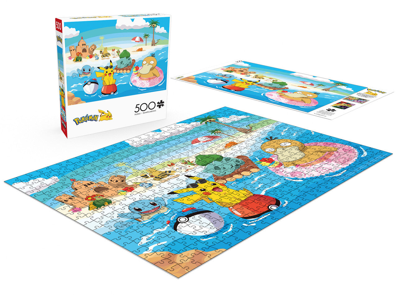 buffalo-games-pok-mon-island-time-puzzle-500-teile-strand image 3