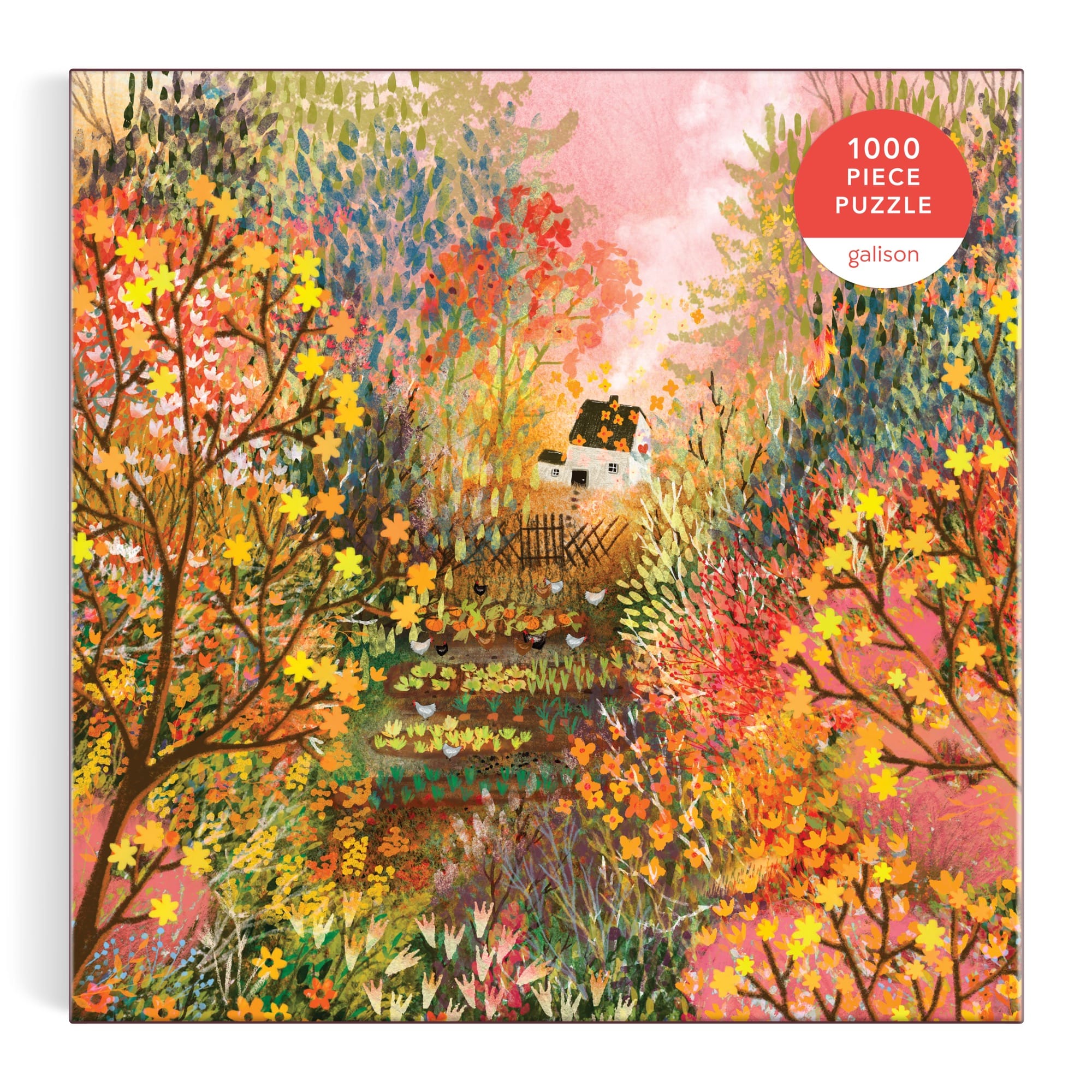galison-autumn-in-the-meadow-1000-teile-puzzle-herbst image 2