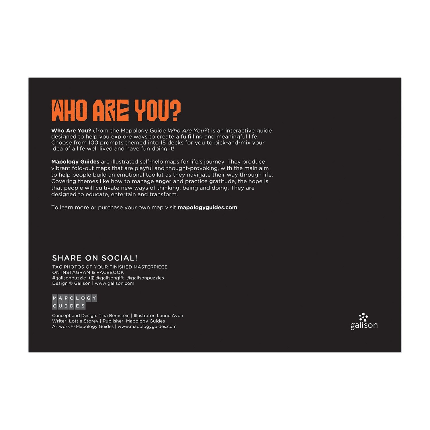 galison-who-are-you-puzzle-1000-teile-mapology-spr-che image 5