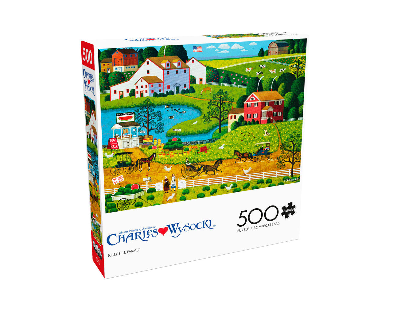 buffalo-games-jolly-hill-farms-wysocki-500-teile-puzzle-americana image 2