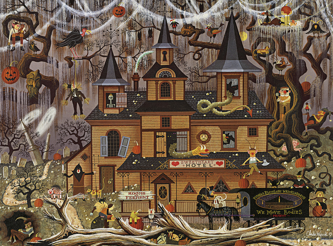 buffalo-games-wysocki-trick-or-treat-hotel-1000-teile-puzzle image 2