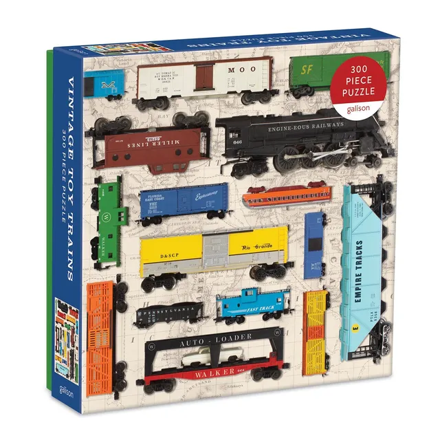 galison-vintage-toy-trains-puzzle-300-teile-mit-landkarte image 1