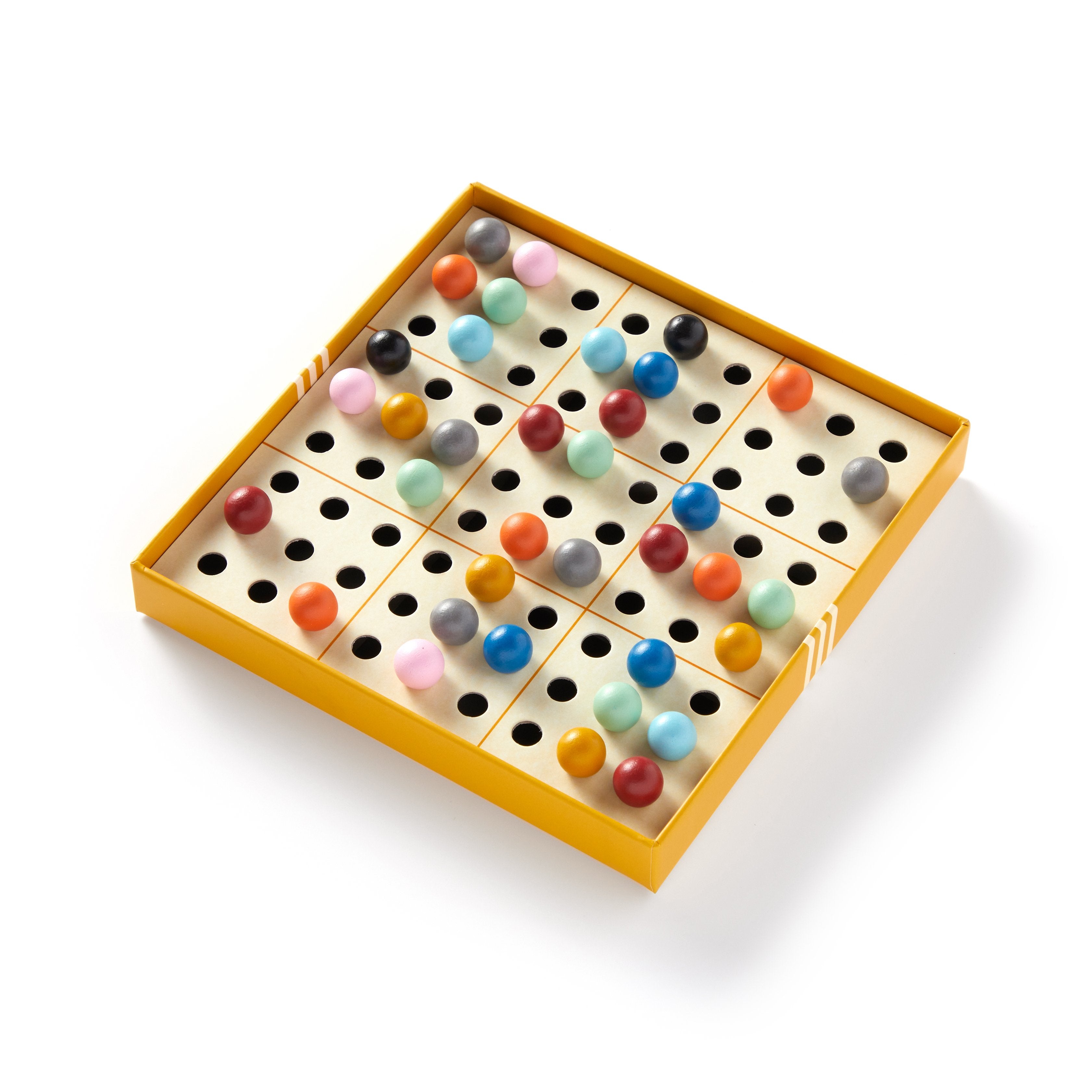 galison-sudoku-with-some-balls-spiel-sudoku-brettspiel-holzkugeln image 3