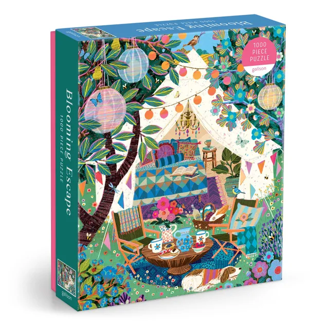 galison-blooming-escape-puzzle-1000-teile-victoria-ball image 1