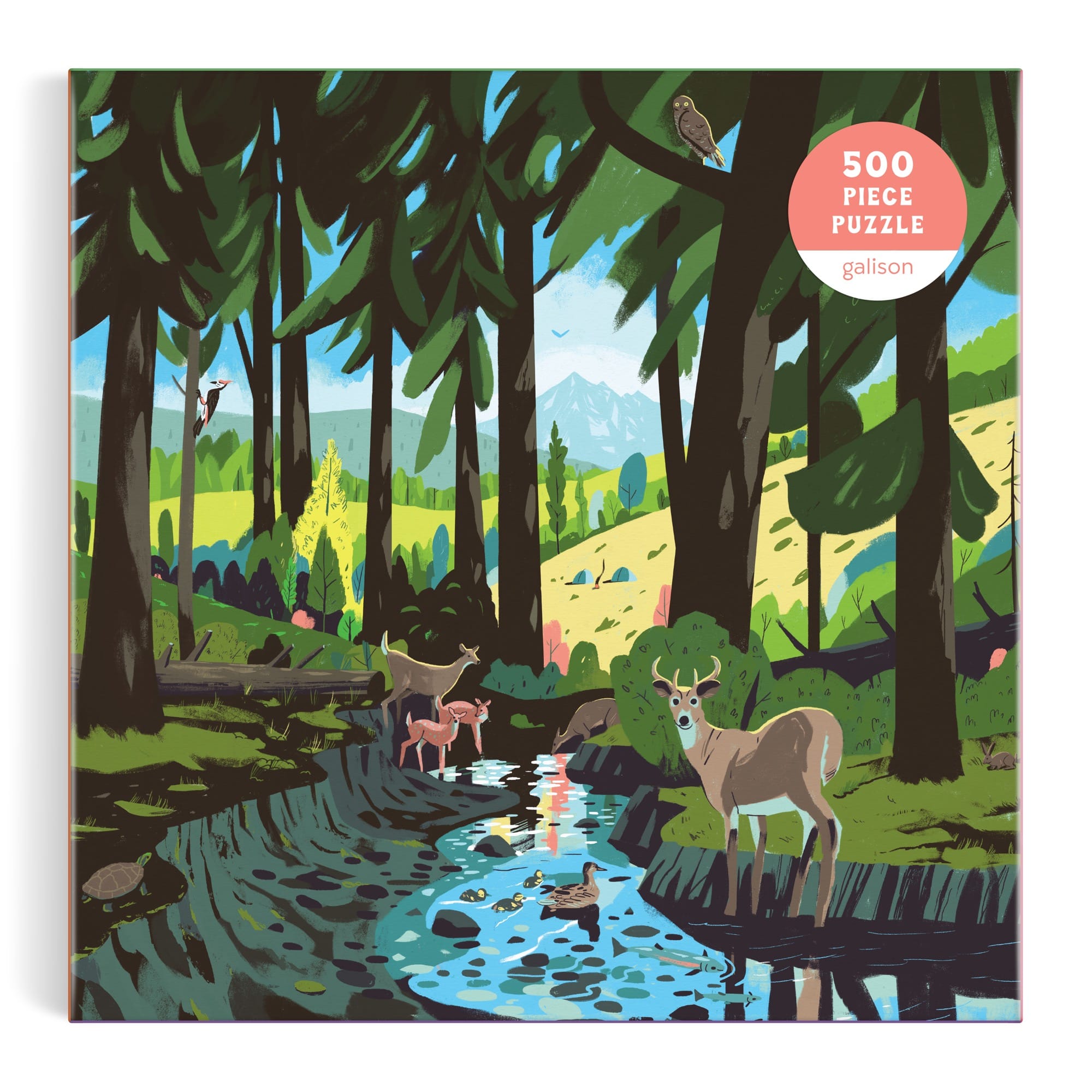 galison-woodland-pass-puzzle-500-teile-wald-ryan-johnson image 2