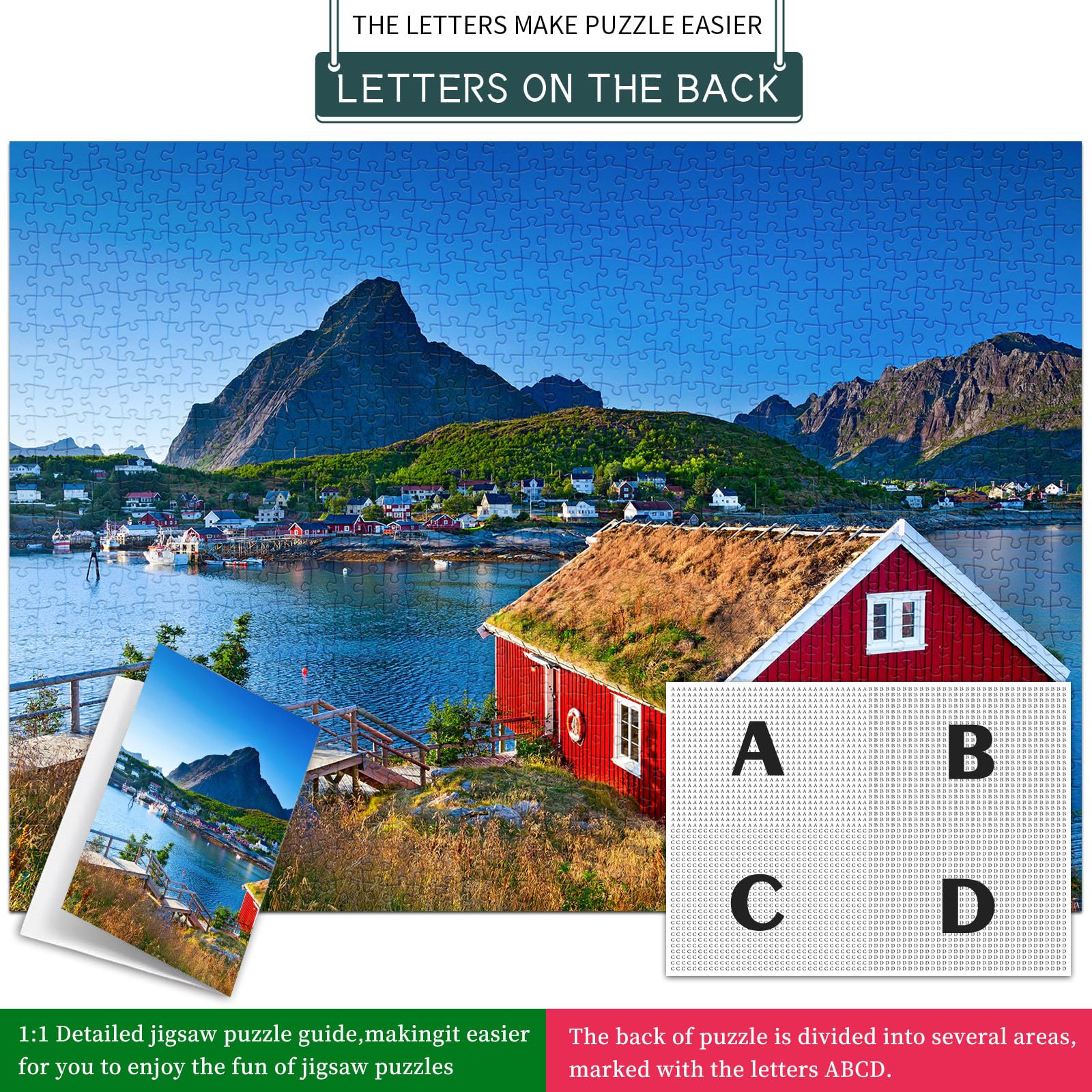 huadada-puzzle-1000-teile-norwegen-lofoten-70x50-cm image 7