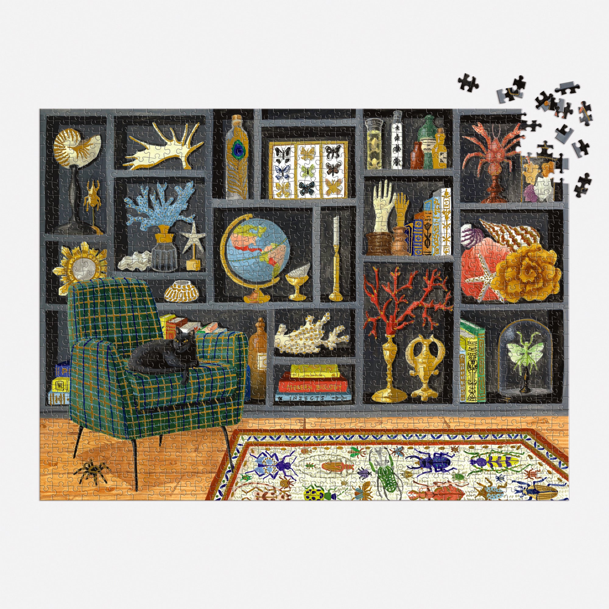 galison-eclectic-treasures-1000-teile-puzzle-mit-folie image 4
