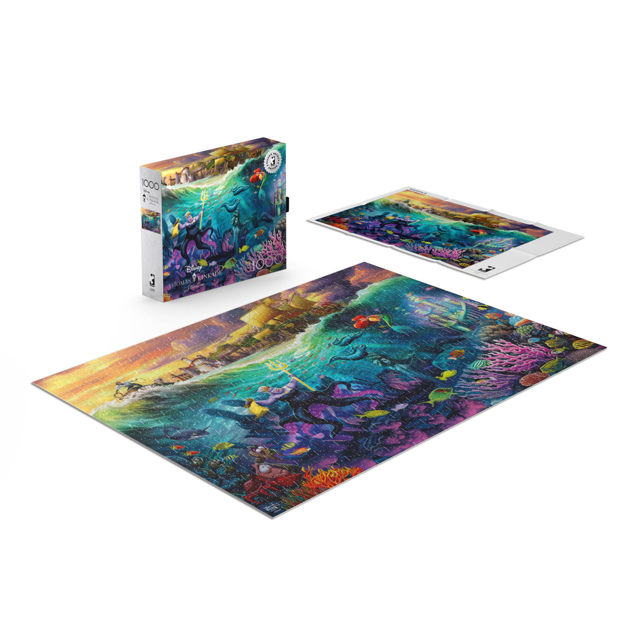 buffalo-games-silver-select-disney-ursula-puzzle-1000-teile image 2