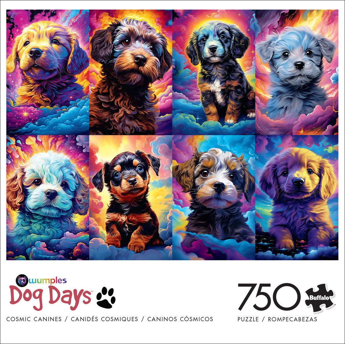 buffalo-games-dog-days-cosmic-canines-750-teile-puzzle-hunde image 2