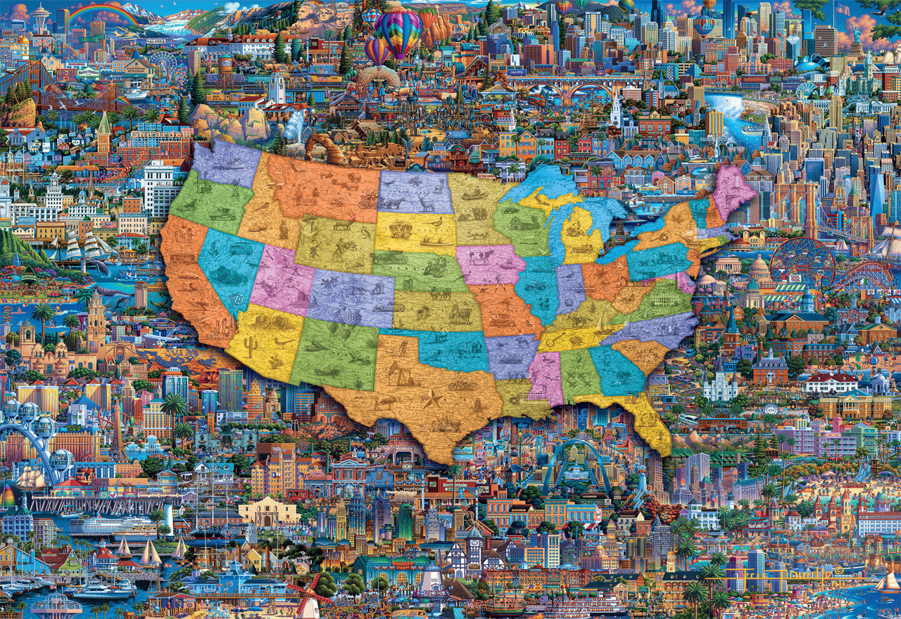 buffalo-games-eric-dowdle-best-of-america-puzzle-2000-teile image 1