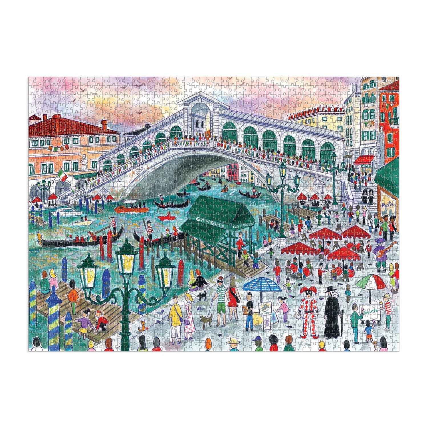 galison-michael-storrings-venice-1500-teile-puzzle-rialto-br-cke image 2