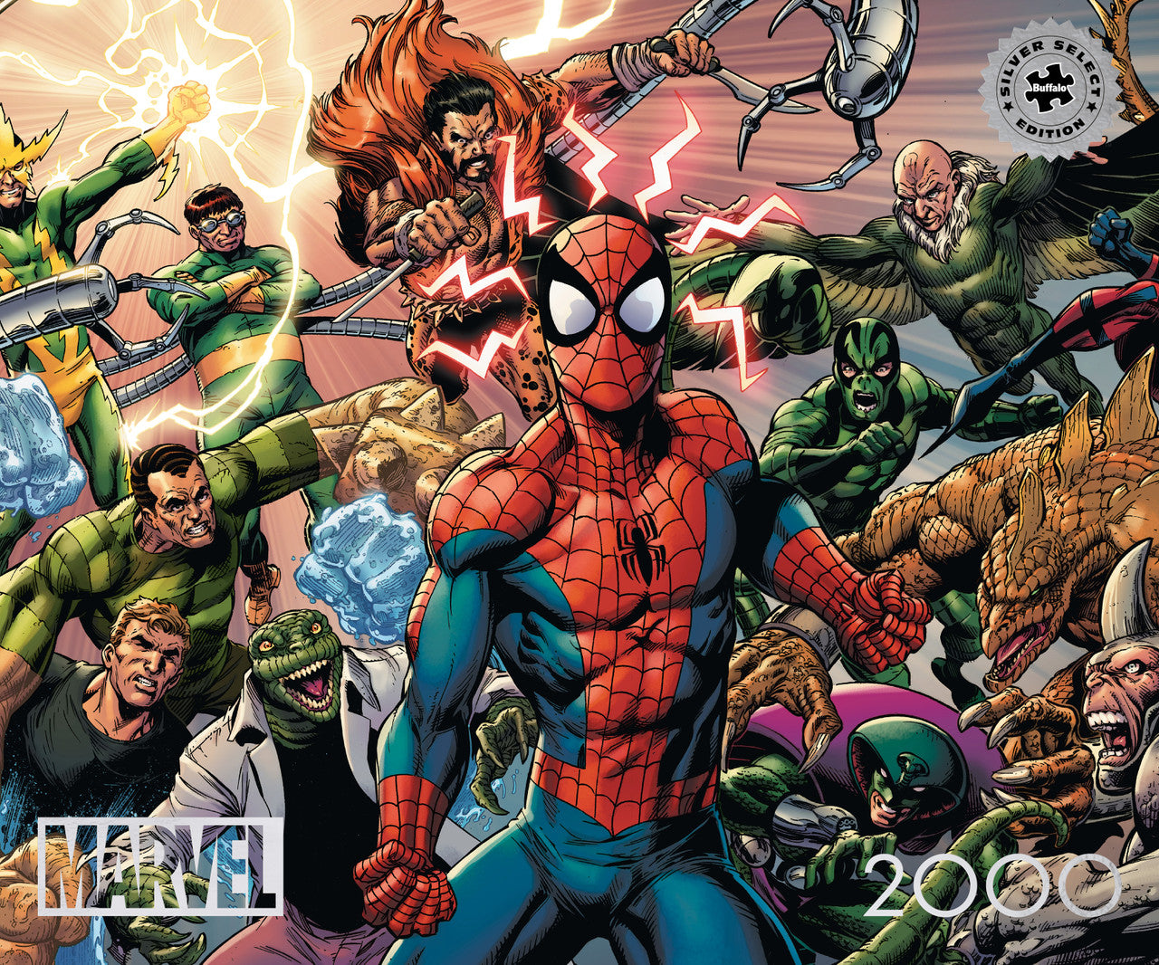 buffalo-games-sinister-war-puzzle-2000-teile-spider-man image 2