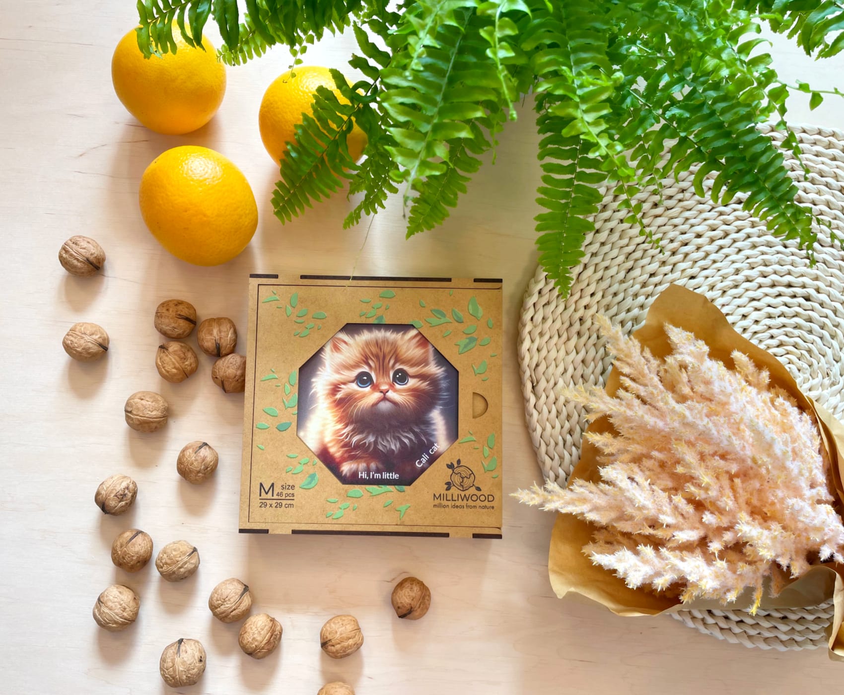 milliwood-hi-i-m-little-cali-cat-holzpuzzle-46-teile-katze image 6