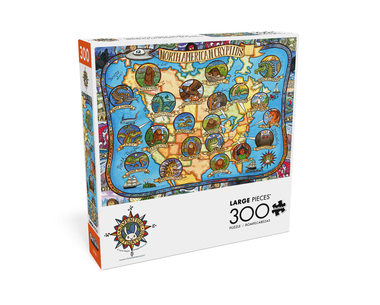 buffalo-games-cryptids-of-north-america-puzzle-300-teile-gro image 3