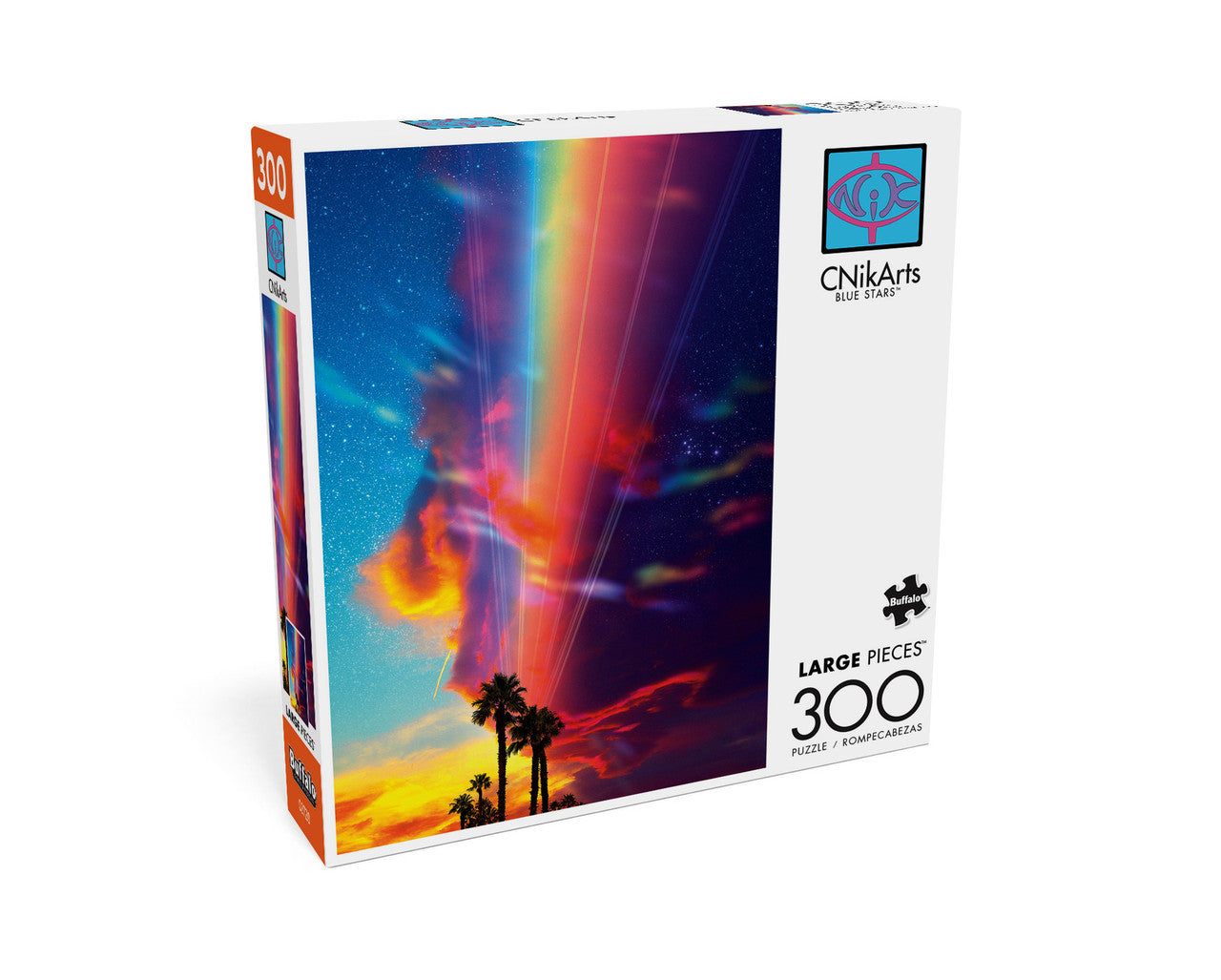 buffalo-games-vivid-blue-stars-puzzle-300-teile-palmen-gro image 3