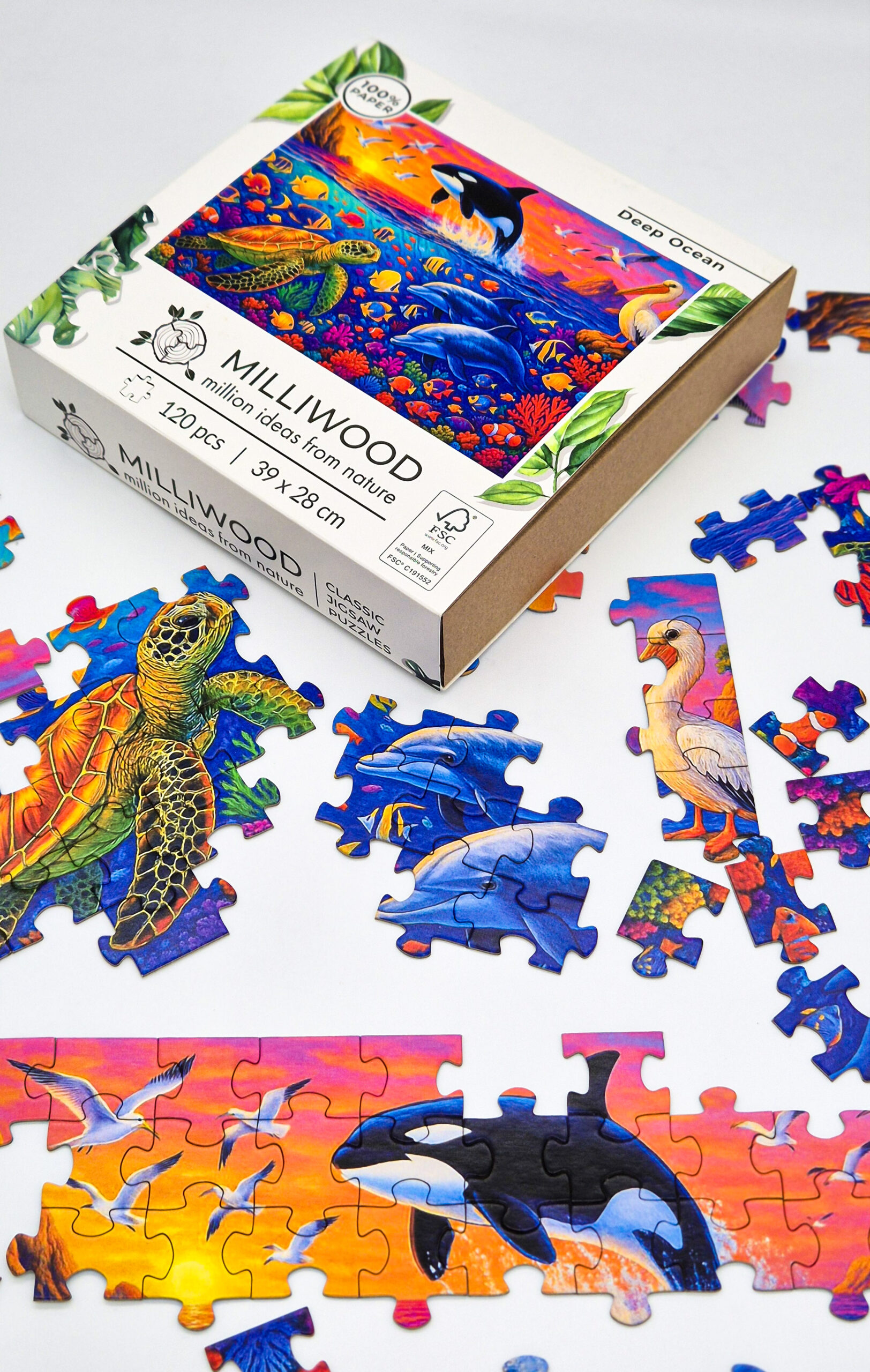 milliwood-deep-ocean-puzzle-120-teile-ozean-fsc image 4