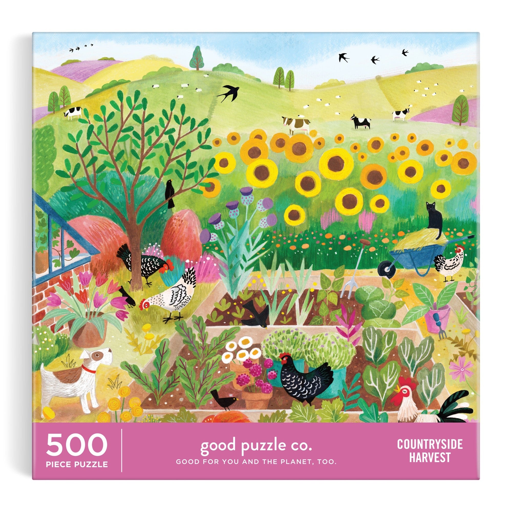good-puzzle-co-countryside-harvest-puzzle-500-landschaft image 2