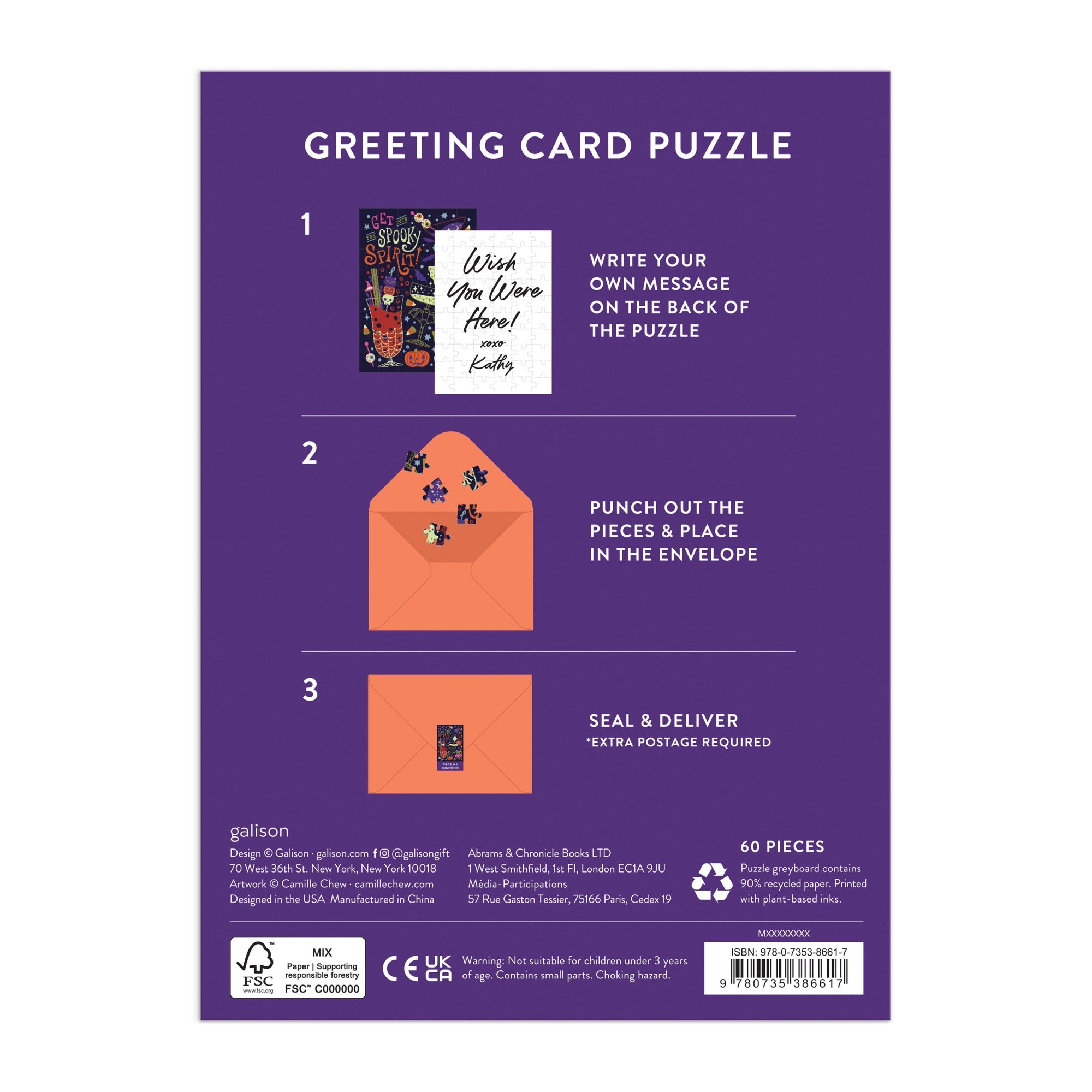 galison-jigsaw-puzzles-get-into-spooky-spirit-puzzle-60-teile-halloween image 6