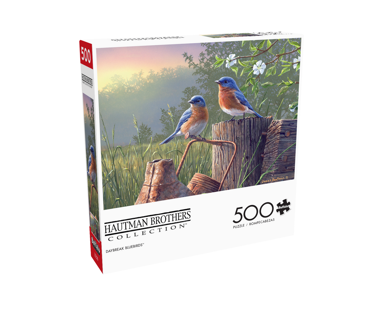 buffalo-games-hautman-daybreak-bluebirds-500-teile-puzzle image 4