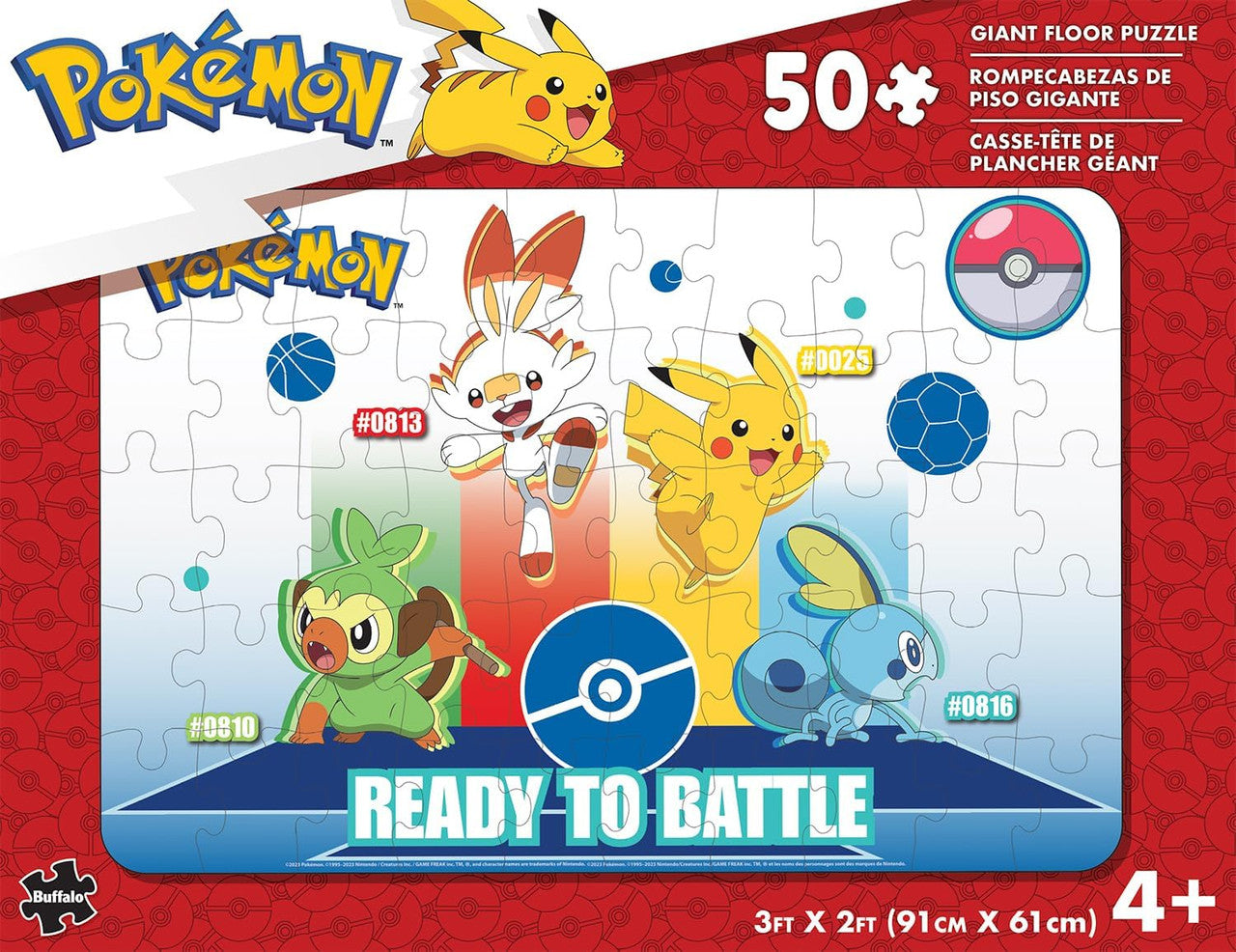buffalo-games-pok-mon-bodenpuzzle-50-teile-pikachu-61x91cm image 2