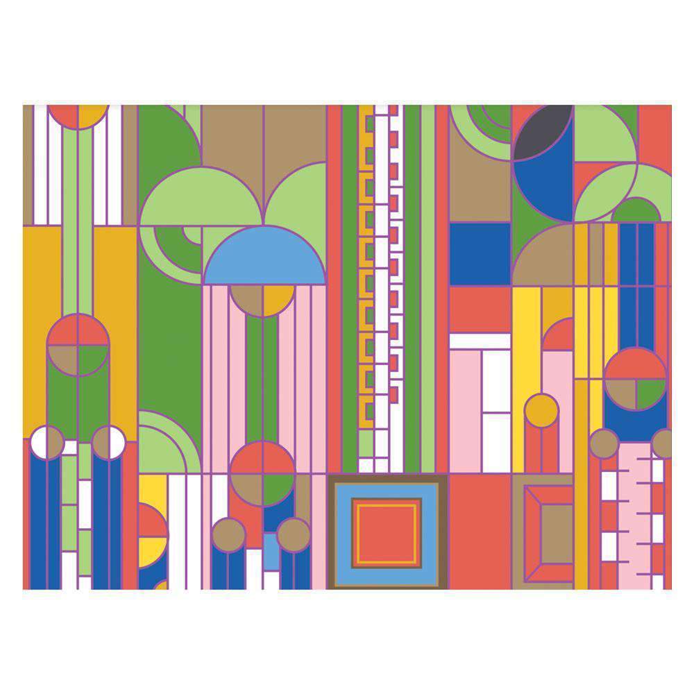 galison-frank-lloyd-wright-gru-kartenset-16-karten-goldfolie image 4
