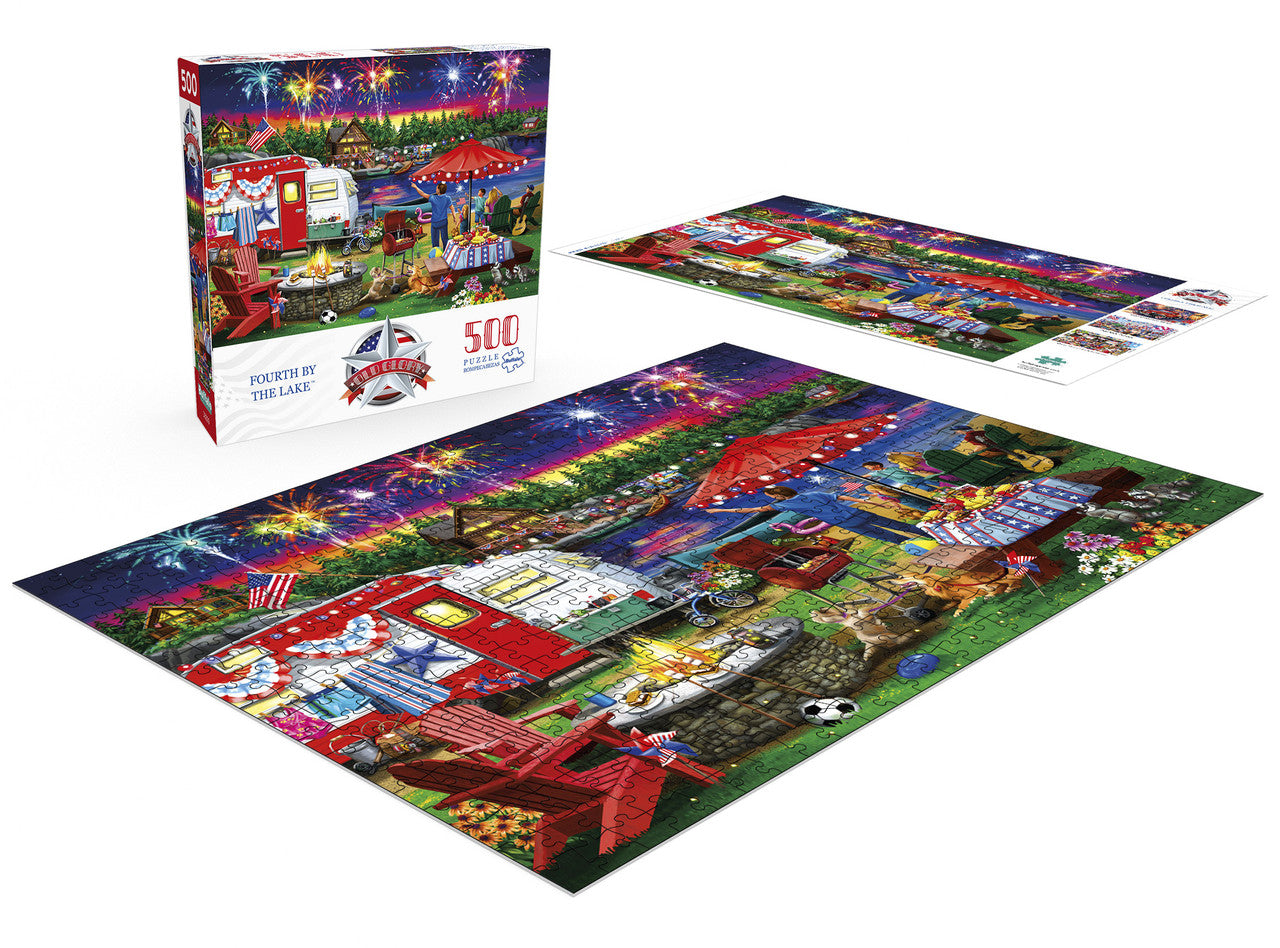 buffalo-games-old-glory-fourth-by-the-lake-500-teile-puzzle image 4