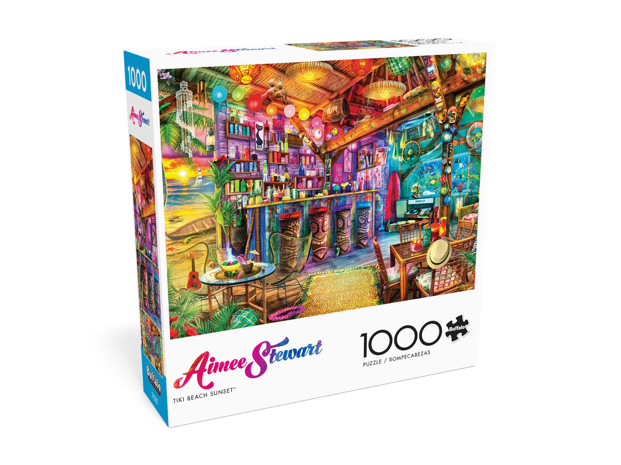 buffalo-games-tiki-beach-sunset-1000-teile-puzzle-strand image 2