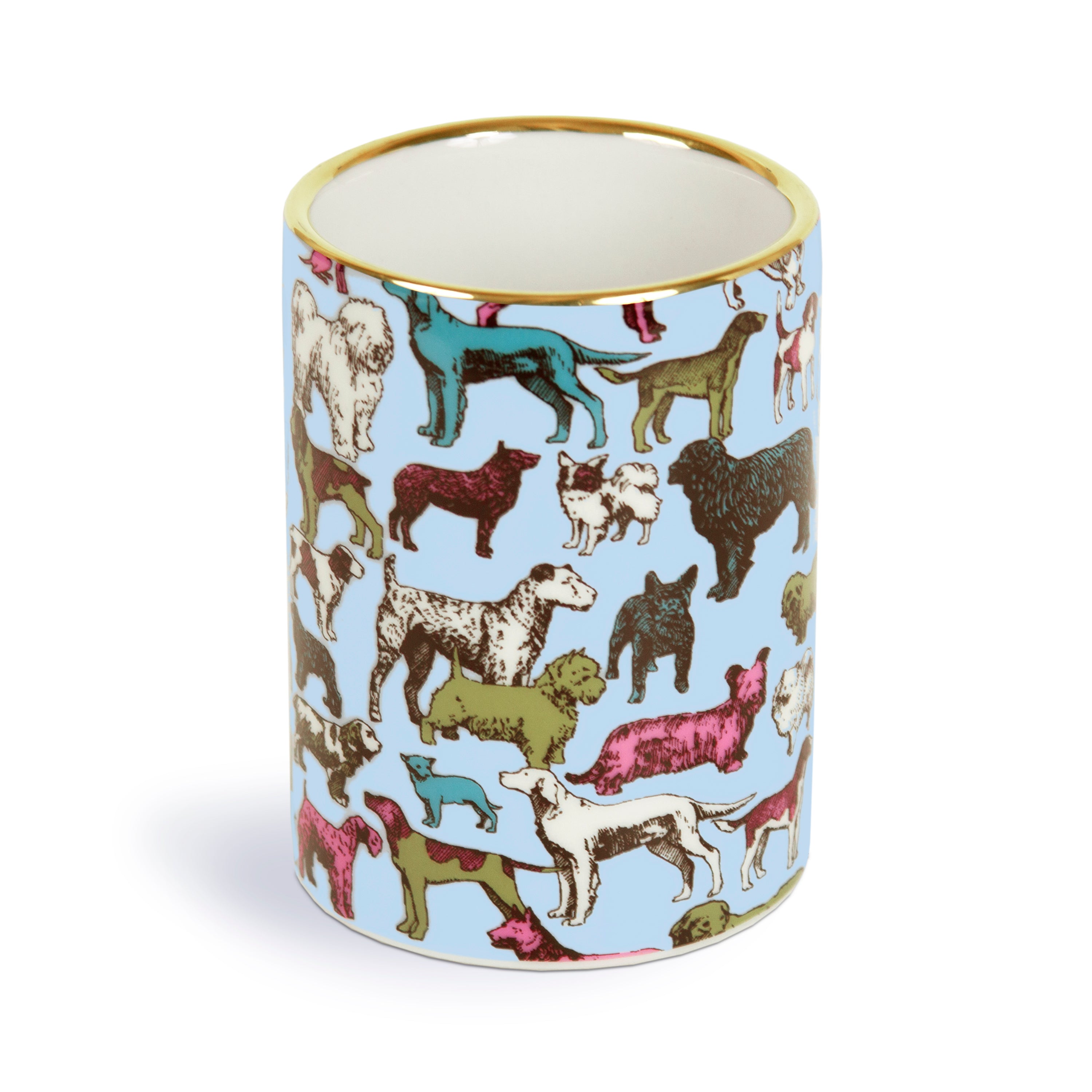 galison-liberty-best-in-show-stiftehalter-porzellan-hunde image 1