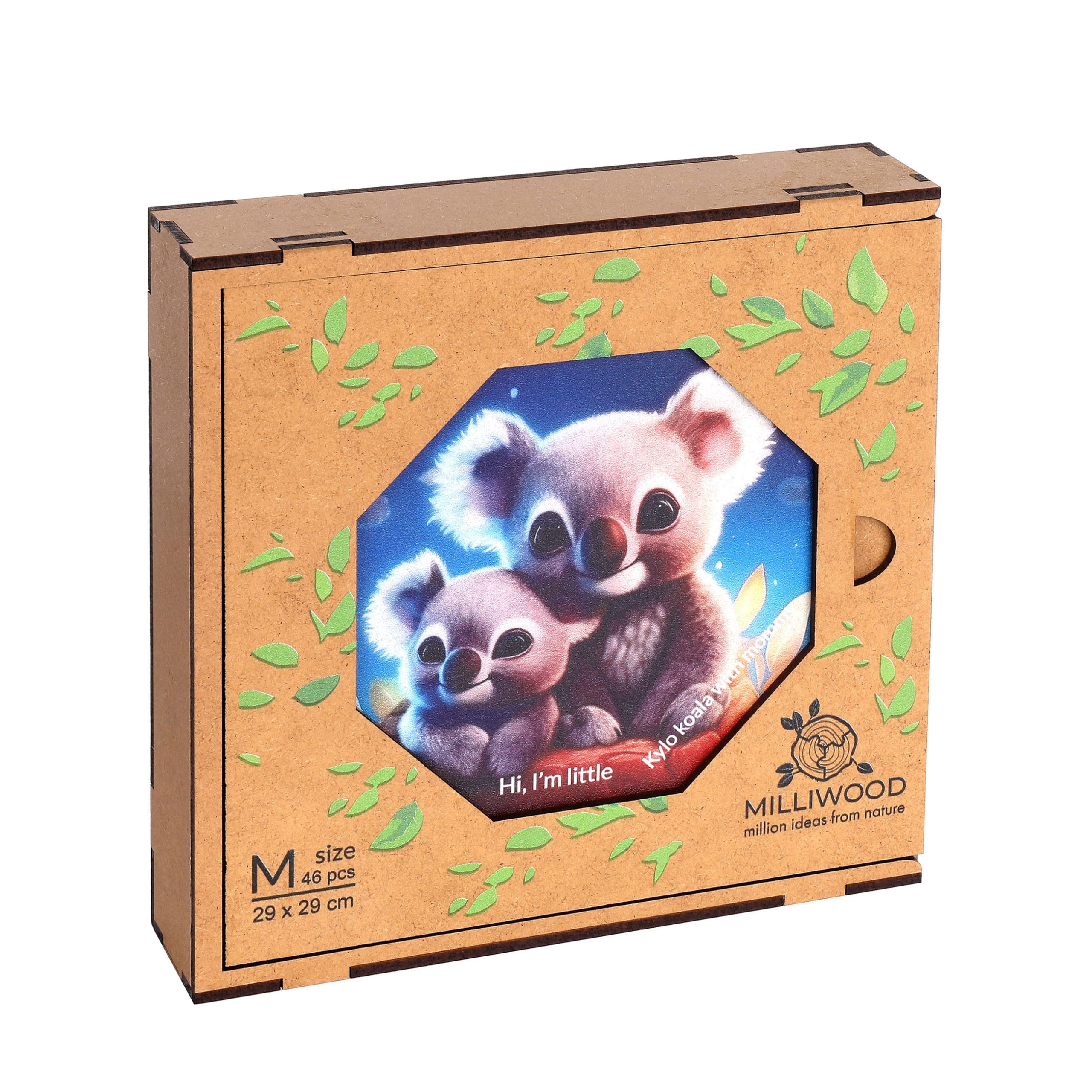 milliwood-hi-i-m-little-holzpuzzle-kylo-koala-mit-mama-kinder image 6