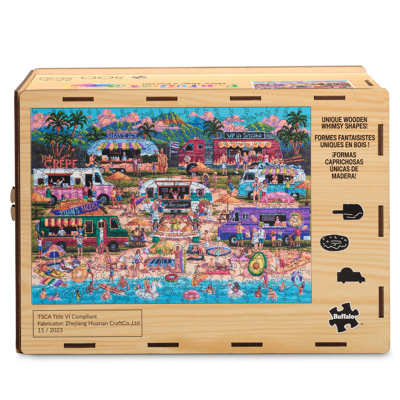 buffalo-games-hawaiian-food-truck-holzpuzzle-500-teile-whimsy image 4