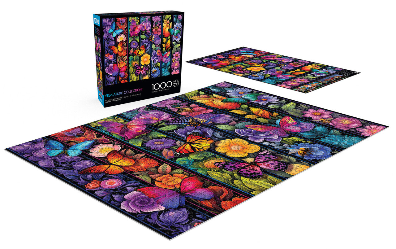 buffalo-games-signature-collection-flowers-and-flyers-1000-teile-puzzle image 3