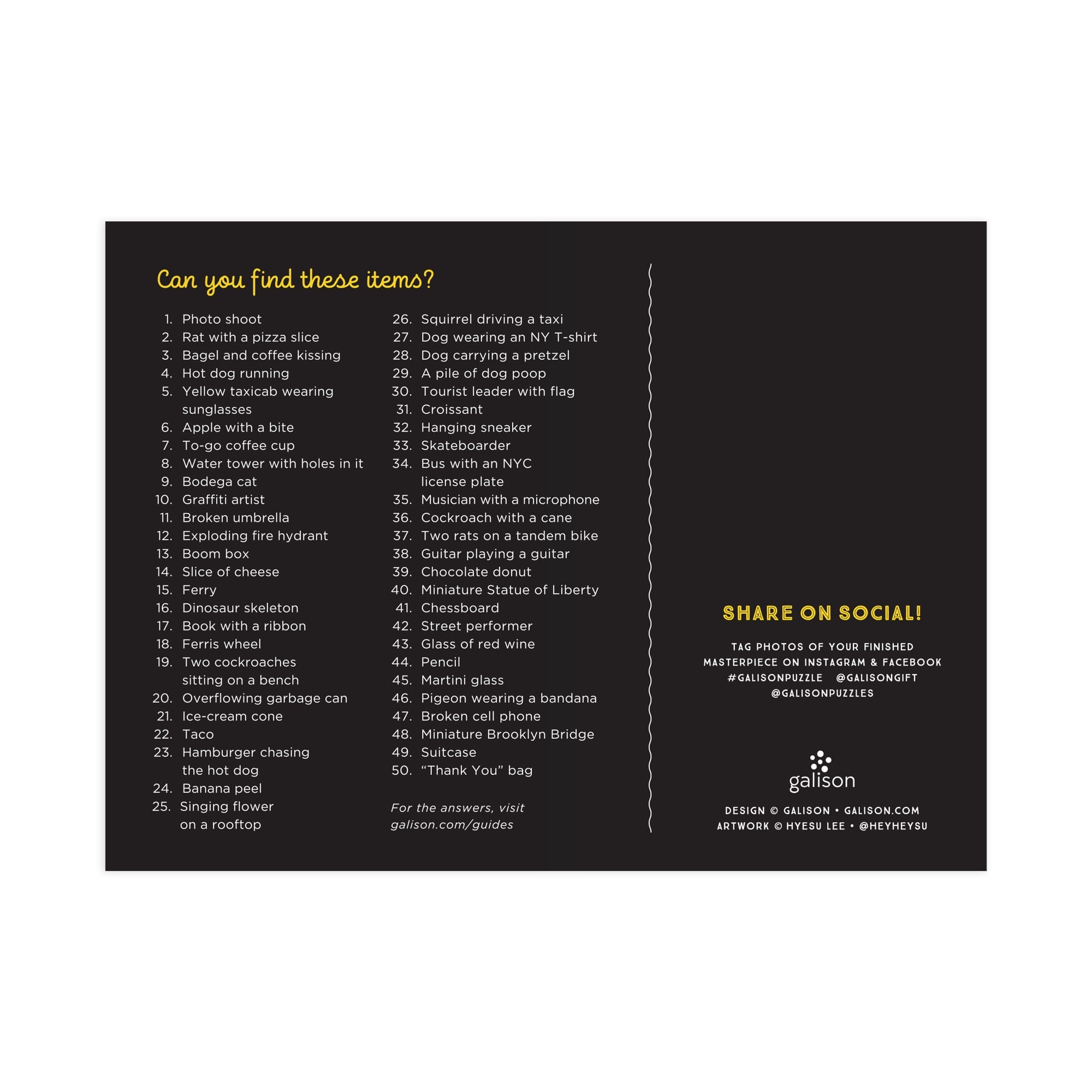 galison-jigsaw-new-york-city-search-find-puzzle-1000-teile image 5