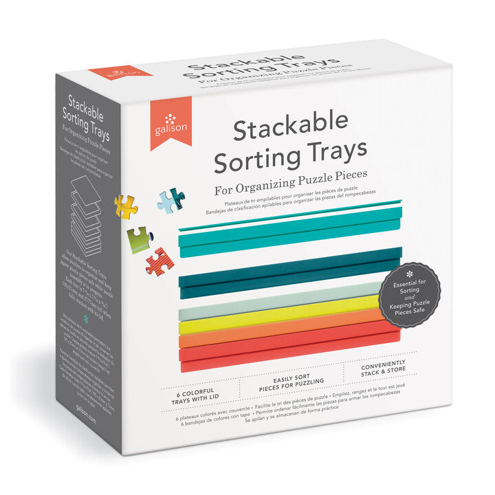 galison-puzzle-sorting-tray-set-sortierschalen-6-schalen image 1