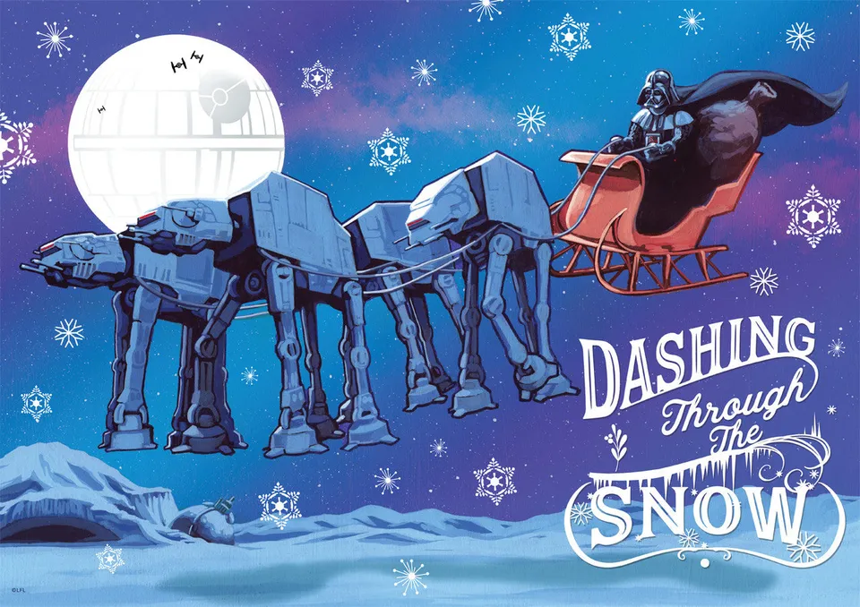 buffalo-games-star-wars-merry-sithmas-puzzle-500-teile-weihnachten image 1