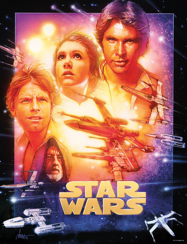 buffalo-games-star-wars-collectors-edition-4-in-1-puzzle-1400-teile-set image 2