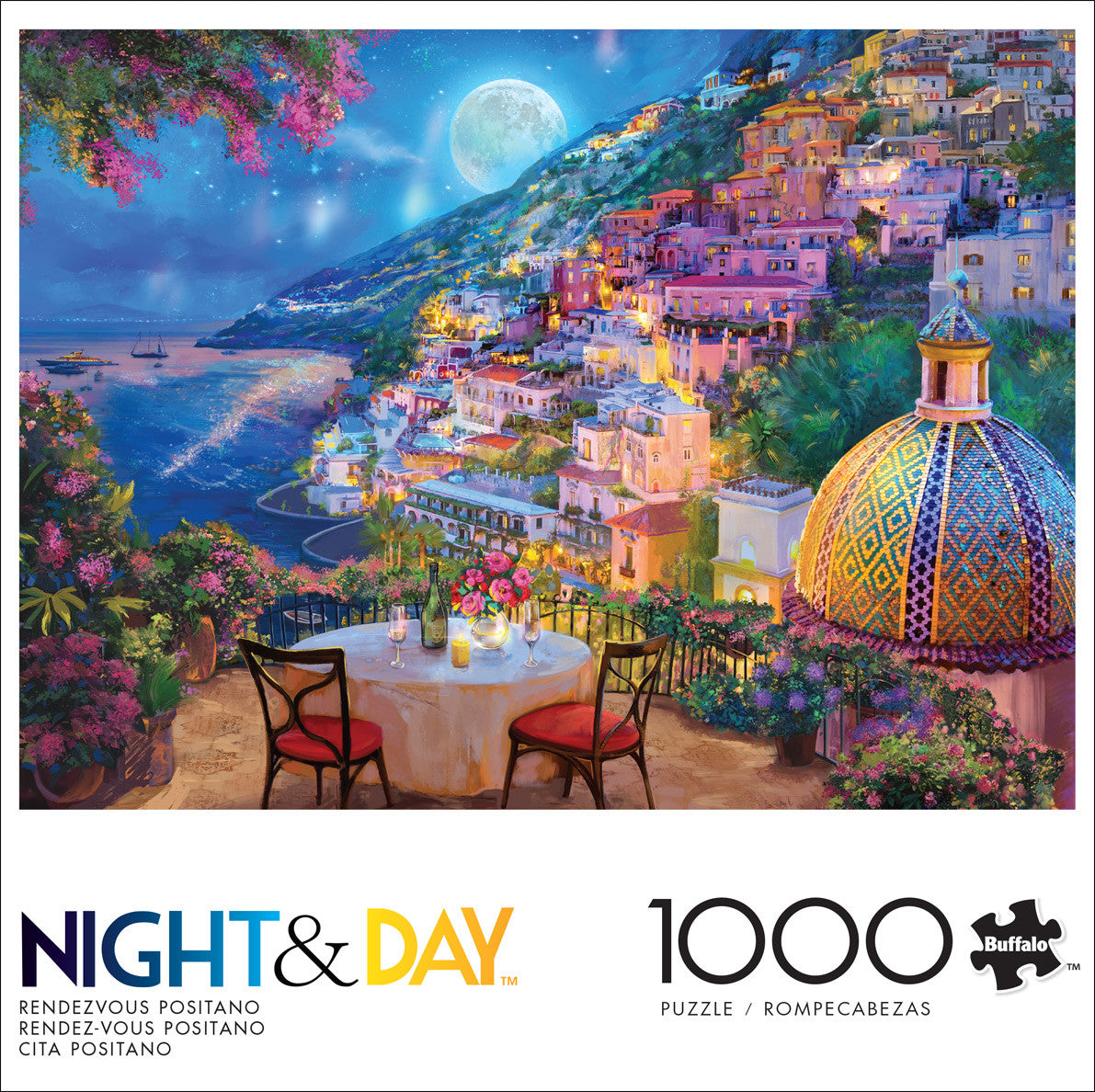 buffalo-games-rendezvous-positano-puzzle-1000-teile-nacht image 2