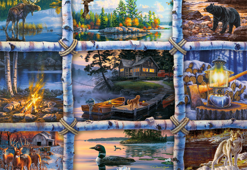 buffalo-games-bush-north-country-2000-teile-puzzle-wildtiere image 2